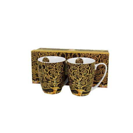 SET 2 MUGS 380 ML KLIMT