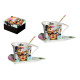 COFFRET 2 TASSES TRIANGLE + SOUCOUPES  LOUI JOVER