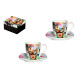 COFFRET 2 TASSES + SOUCOUPES-LOUI JOVER