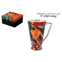 TASSE TGM LA FEMME A POIS CHAPEAU ROUGE