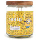 Bougie Minions Mood Grande Jarre aux notes de myrtilles, vanille, macarons, framboises et biscuits, pour une atmosphère chaleure