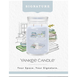 Bougie parfumée grande jarre Signature Yankee Candle HAVRE DE PAIX