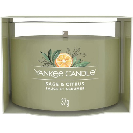 Bougie parfumée votive Yankee Candle SAUGE ET AGRUMES