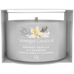 Bougie parfumée VANILLE FUMÉE ET CACHEMIRE-Yankee Candle