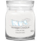 Bougie parfumée moyenne jarre Signature Yankee Candle CLEAN COTTON