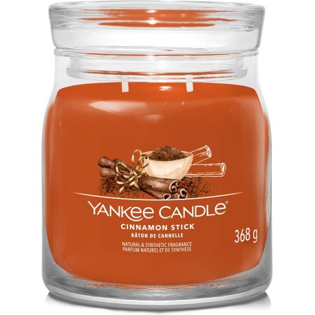 Bougie parfumée moyenne jarre Signature Yankee candle BATON DE CANNELLE