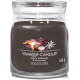 Bougie parfumée moyenne jarre Signature Yankee Candle NOIX DE COCO NOIRE