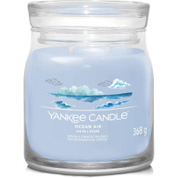 Bougie parfumée moyenne jarre Signature Yankee Candle AIR DE L'OCEAN