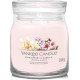 Bougie parfumée moyenne jarre Signature Yankee Candle CERISE ROSE ET VANILLE