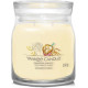 Bougie parfumée moyenne jarre Signature Yankee Candle GAUFRE BANANE ET CARAMEL