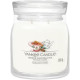 Bougie parfumée moyenne jarre Signature Yankee Candle THÉ DE NOEL A LONDRES