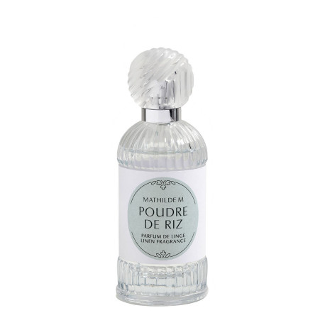 Vaporisateur de parfum de Linge POUDRE DE RIZ Mathilde M
