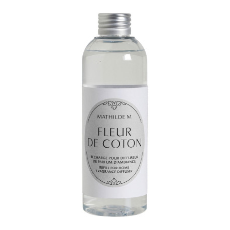 Recharge parfum d'Ambiance FLEUR DE COTON 200ML Mathilde M