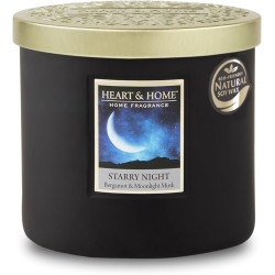 Bougie parfumée NUIT ÉTOILÉE Heart and Home