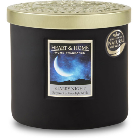 Bougie parfumée NUIT ÉTOILÉE Heart and Home