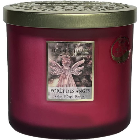Bougie parfumée FORET DES ANGES Heart and Home