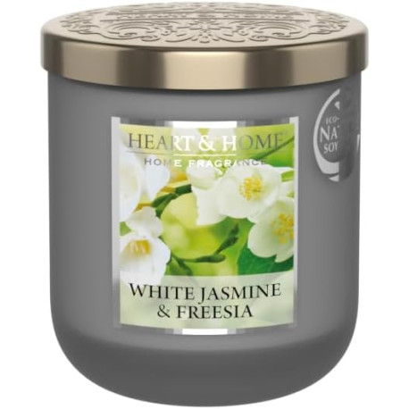 Bougie parfumée FREESIA JASMIN Heart and Home