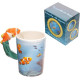 MUG POISSON CLOWN