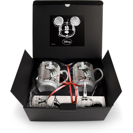 SET 2 MUGS+SET DE TABLE MICKEY PARIS