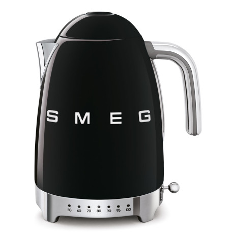 BOUILLOIRE ANNÉE 50 RÉGLABLE NOIR  1.7L-Smeg 