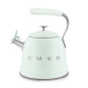 BOUILLOIRE SIFFLANTE 2.3L VERTE-Smeg