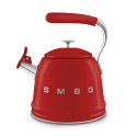 BOUILLOIRE SIFFLANTE 2.3L ROUGE-Smeg