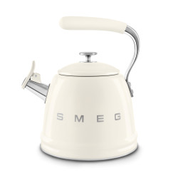 BOUILLOIRE SIFFLANTE 2.3L CRÈME-Smeg