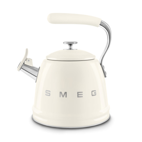 BOUILLOIRE SIFFLANTE 2.3L CRÈME-Smeg