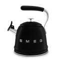 BOUILLOIRE SIFFLANTE 2.3L NOIR-Smeg