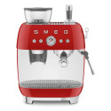 EXPRESSO ET  BROYEUR ROUGE-Smeg