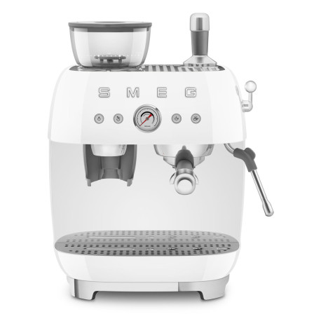 EXPRESSO ET BROYEUR BLANC-Smeg