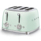 GRILLE PAIN 4 TRANCHES VERT-Smeg