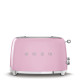 TOASTER 2 TRANCHES ANNÉE 50 ROSE-Smeg